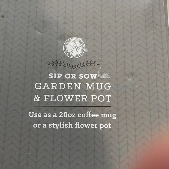 NIB sip or sow garden mug and flower pot for teachers 20oz. - Picture 4 of 5